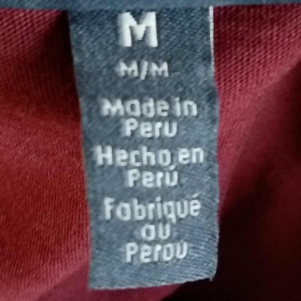 Modcloth Witches on Brooms T-Shirt Burgundy Graphic Print Cotton Halloween Sz M - Picture 5 of 7